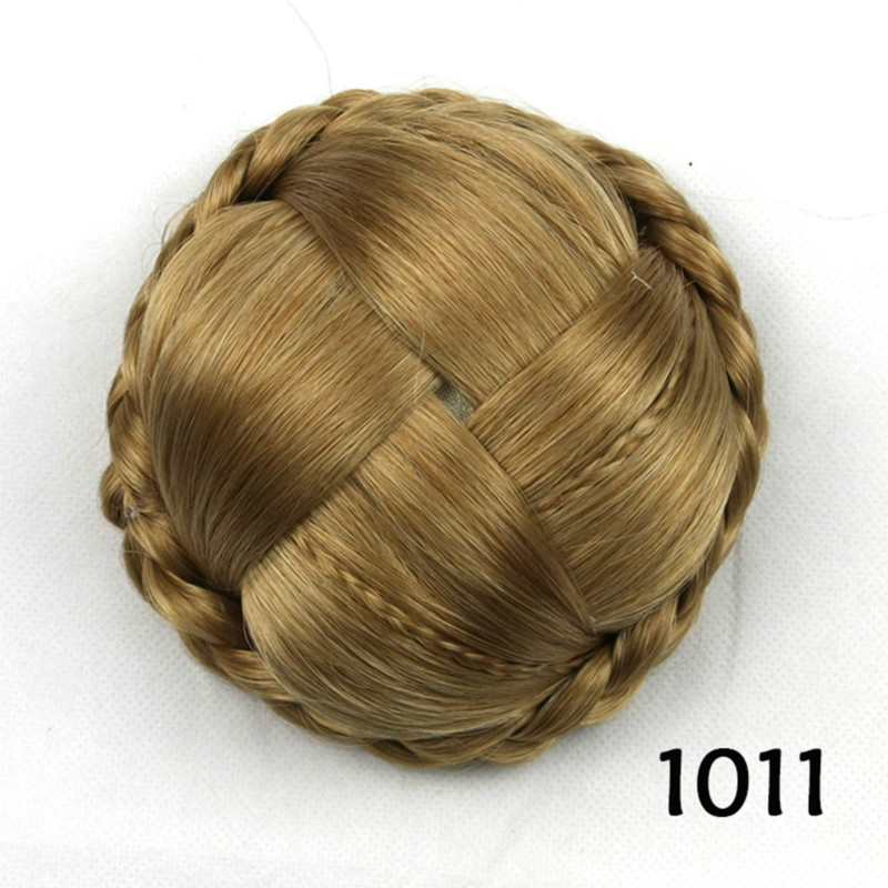 Large contract knitting wig wholesale fixed bun Wigs