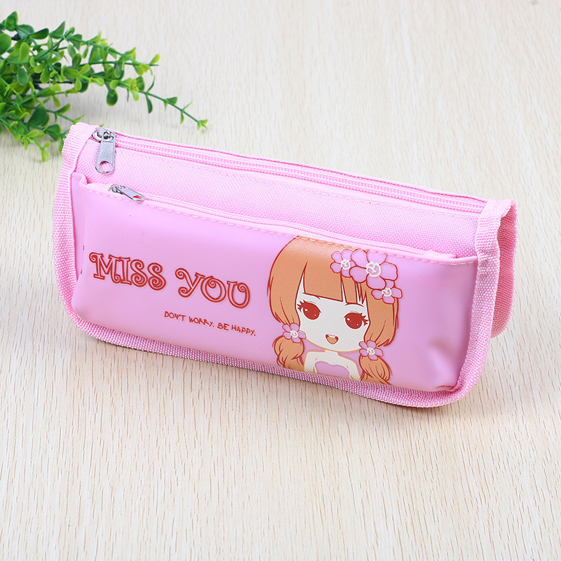 Pencil case simple Oxford cloth stationery  Pencil Cases & Bags