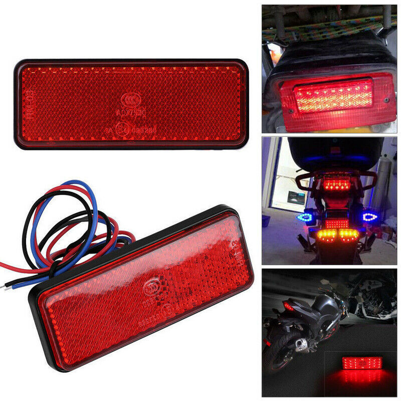 1PCS 24LED Motorcycle LED Brake Light Rear Light Brake LED Lights & Lighting Accessories 12V