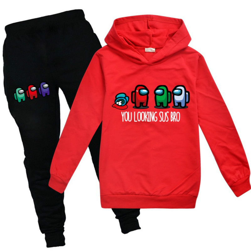 Boys Among Us Anime Game Clothing Spring autumn Kids Clothing Suits Cartoon Shirts