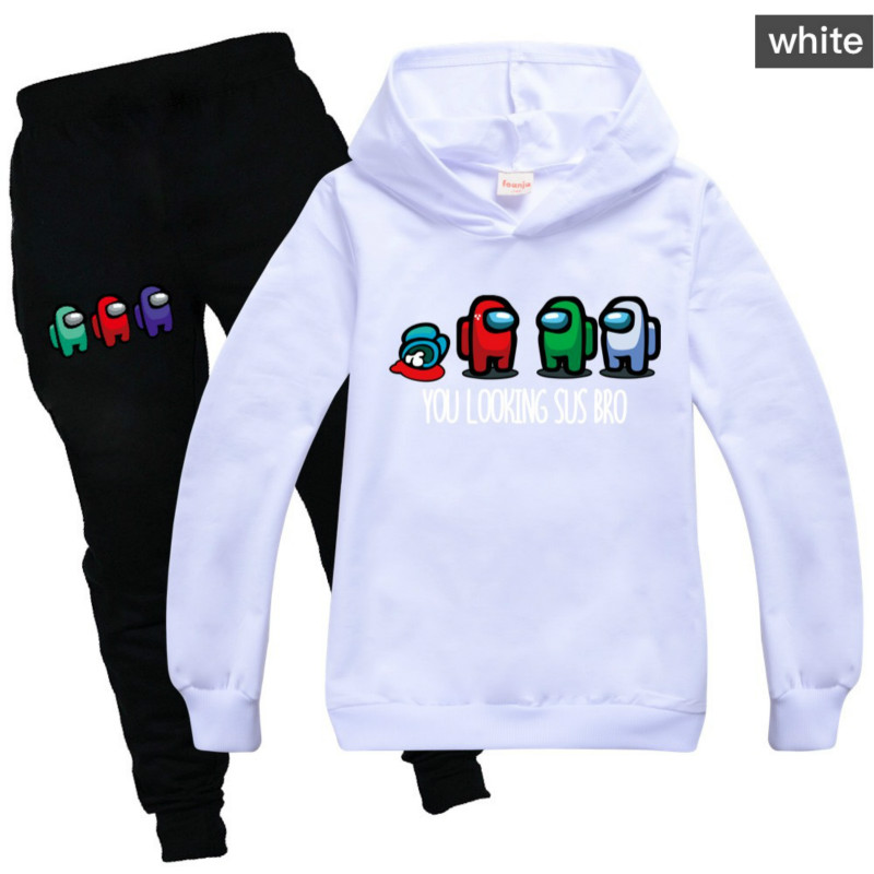 Boys Among Us Anime Game Clothing Spring autumn Kids Clothing Suits Cartoon Shirts