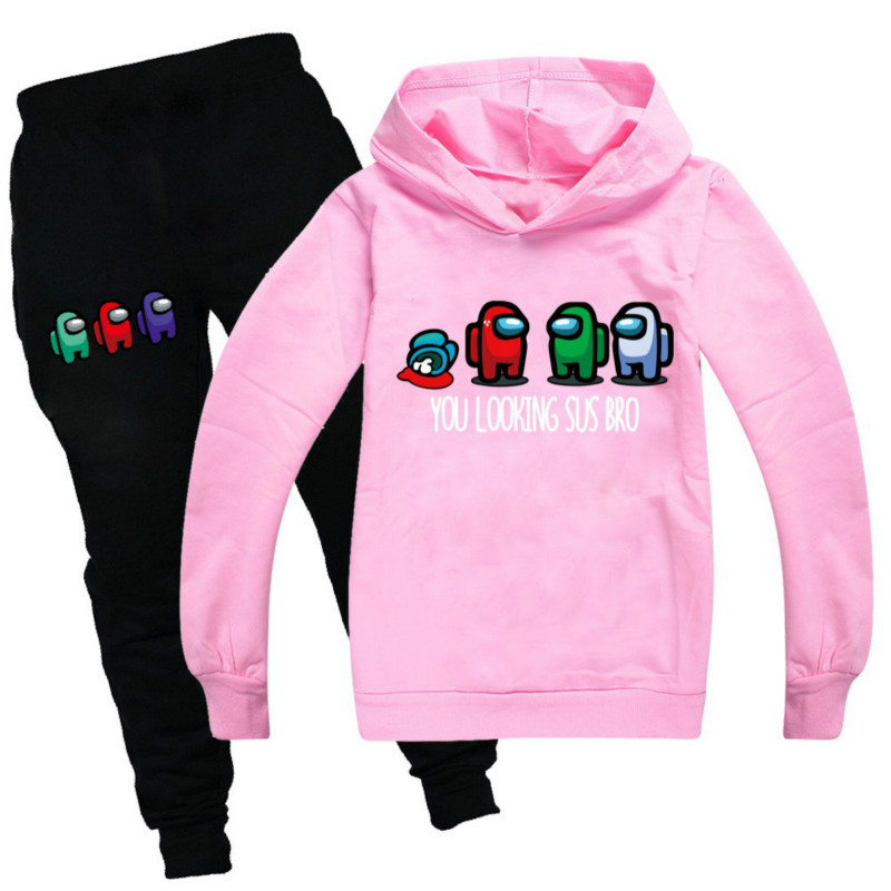 Boys Among Us Anime Game Clothing Spring autumn Kids Clothing Suits Cartoon Shirts