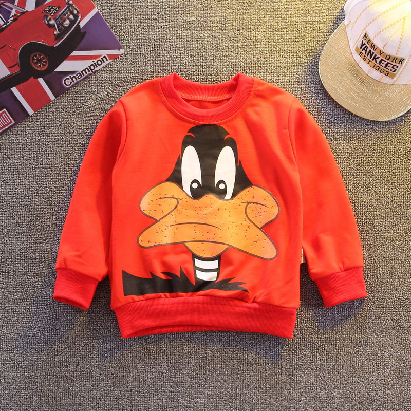 Spring Autumn Children cartoon t-shirt Pants 2Pcs/sets Baby Boy Clothes T-shirts &amp; Polos