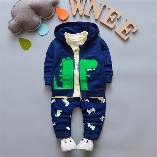 Baby Boys Clothes Sets Spring Autumn New Kids Fashion Cotton Casual Coats &amp; Jackets