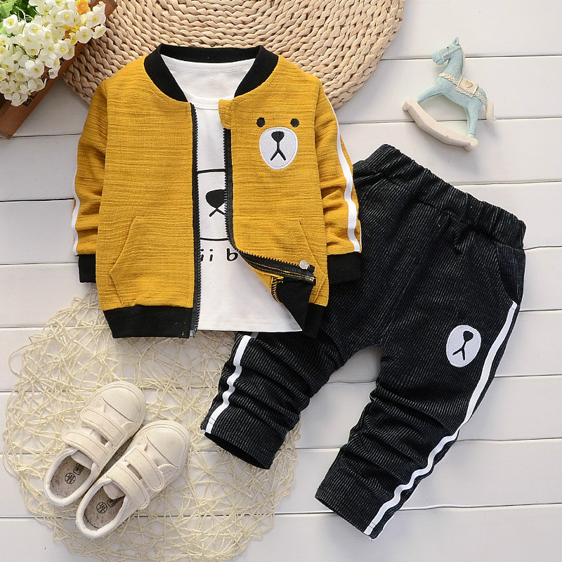 Spring Autumn Baby Boy Clothes Set Kids Clothes Children Clothing Coats &amp; Jackets