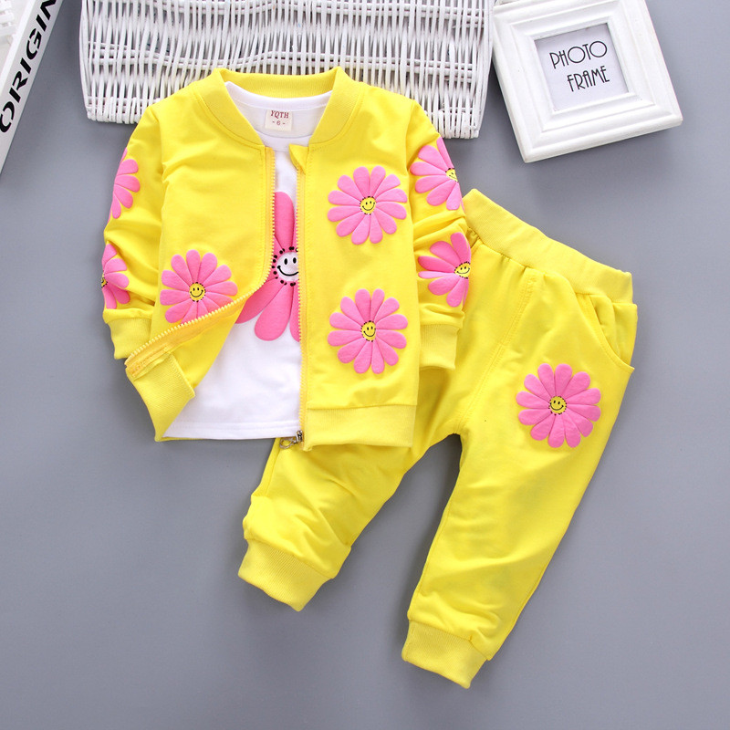 Baby Girl Clothes Outfits Spring Clothing Sets For Baby Girls Toddler Cotton Coats &amp; Jackets