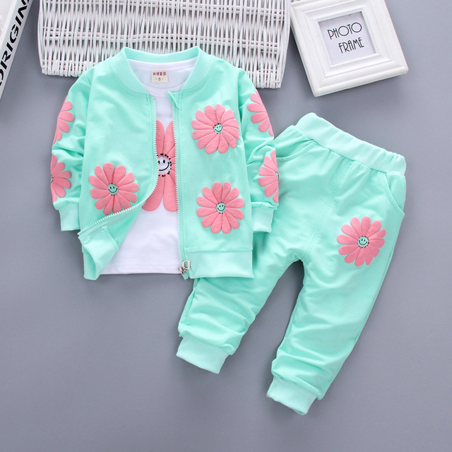 Baby Girl Clothes Outfits Spring Clothing Sets For Baby Girls Toddler Cotton Coats &amp; Jackets