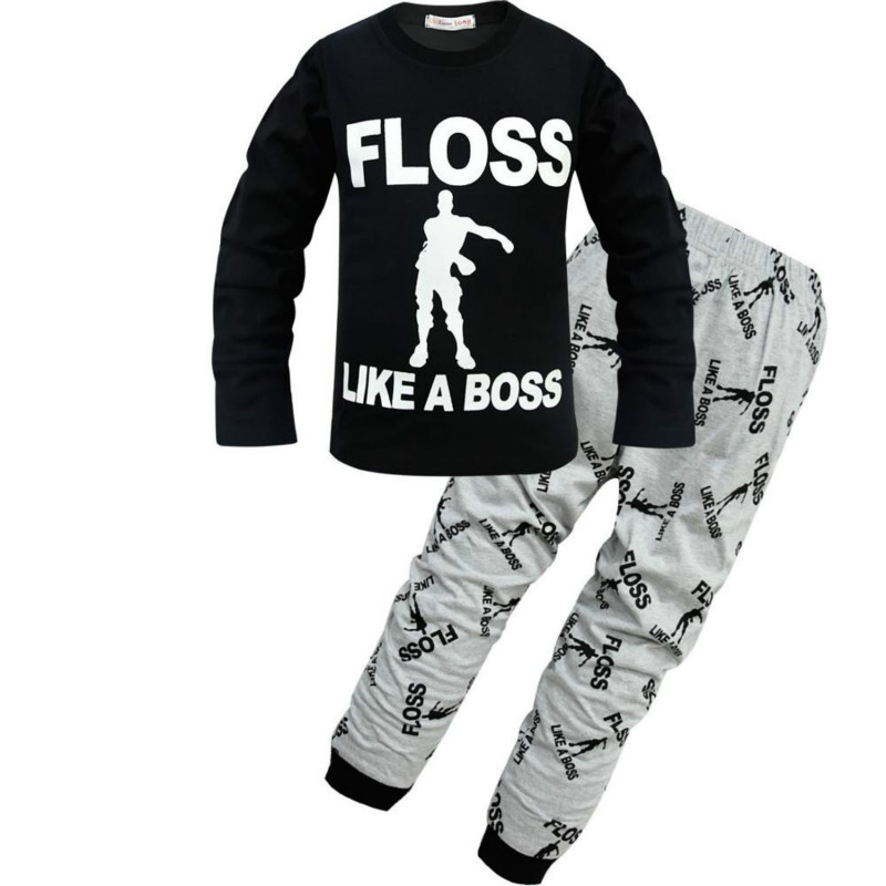 Children Clothes Teen Toddler Boys Wear Set Party Battle Royale Roupa Infantil Kids T-shirts &amp; Polos