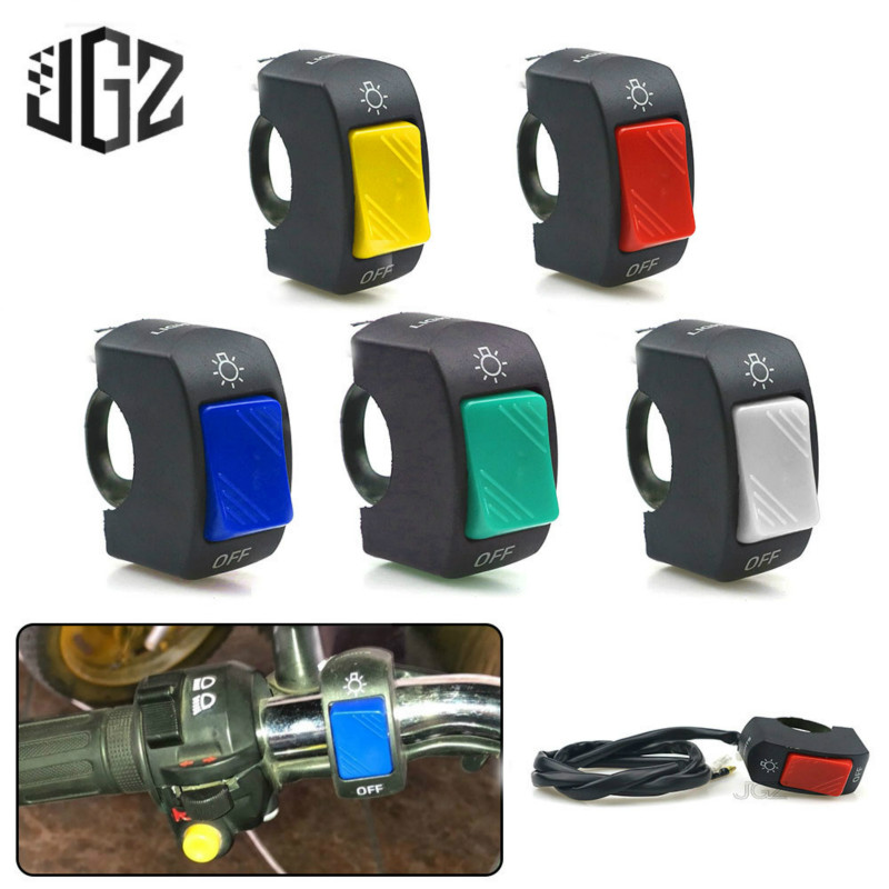 Motorcycle On-Off Switch Push Button Handlebar Switches 12V ATV Motorcycle &amp; Powersports