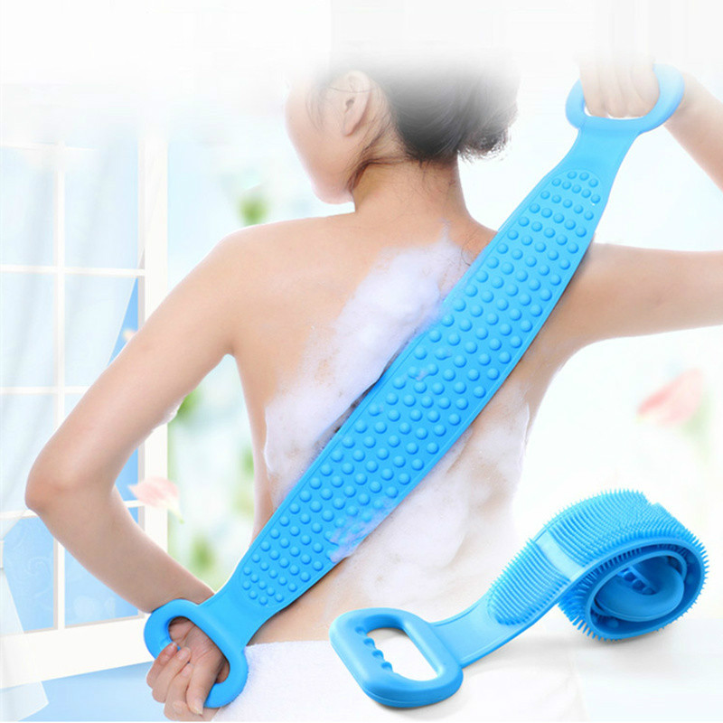 Magic Silicone Brushes Bath Towels Rubbing Back Mud Peeling Body Massage Shower Bathroom Products  Bath & Bathing Accessories > Bath > Bath Accessories