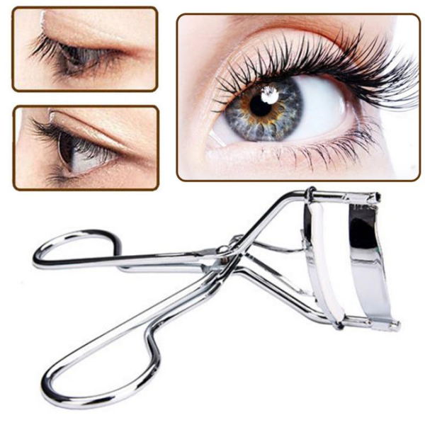 1pc Black/Silver White Curl Eyelash Curler stainless steel eyelash cosmetic makeup Makeup