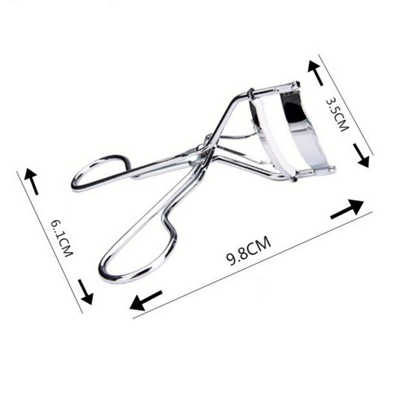 1pc Black/Silver White Curl Eyelash Curler stainless steel eyelash cosmetic makeup Makeup