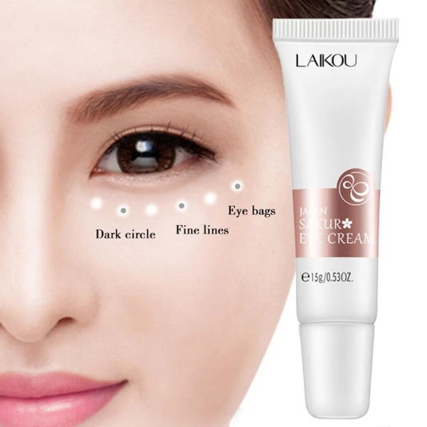 LAIKOU Sakura Essence Extract Eye Cream Anti-Aging Firming And Smooting Wrinkles Anti-Puffiness  Makeup