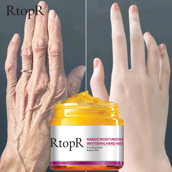 RtopR Mango For Hands Mask Hand Wax Whitening Moisturizing Repair Exfoliating Calluses Filming  Skin Care