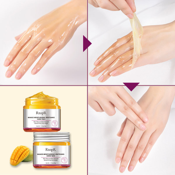 RtopR Mango For Hands Mask Hand Wax Whitening Moisturizing Repair Exfoliating Calluses Filming  Skin Care