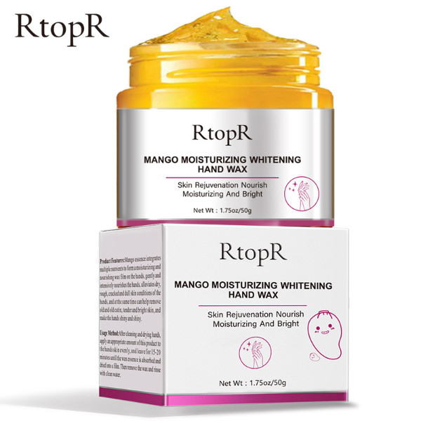 RtopR Mango For Hands Mask Hand Wax Whitening Moisturizing Repair Exfoliating Calluses Filming  Skin Care