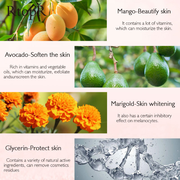 Facial Scrub Cleanser Gel Skin Care Exfoliating Cream Whitening Moisturizing Repair Acne Blackhead Skin Care