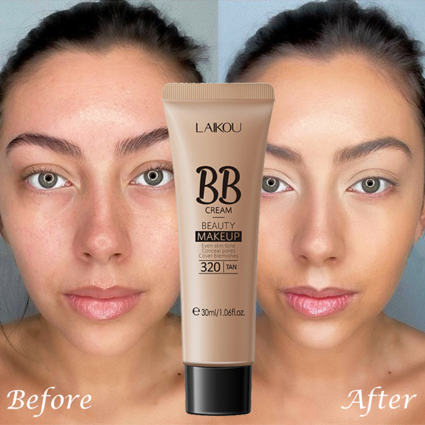 3 Colors BB Cream Long Lasting Liquid Foundation Waterproof Cover Acne Spot Natural Face Base Makeup