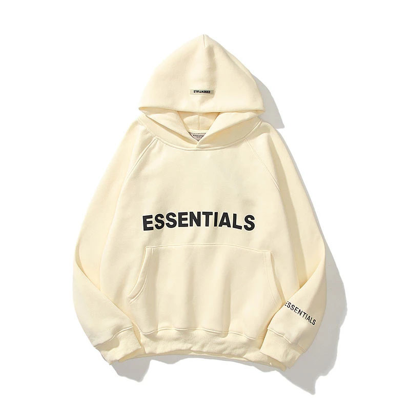Essentials Hoodie men's and women's Sweatshirt reflective letter printed fleece super Dalian Hoodie fashion hip hop Street(Sweatshirts, Cardigans & Hoodies)