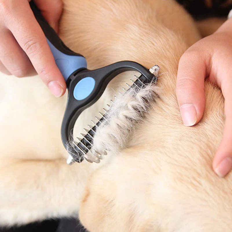 Grooming Professional Pet Dog Hair Remover Fur Knotter Puppy Cat Comb Brush Beauty Hair Removal Supplies