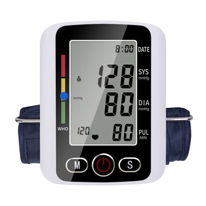 Blood Pressure Monitors English Usb Blood Pressure Meter Backlight Blood Pressure Meter Blood Pressure Meter