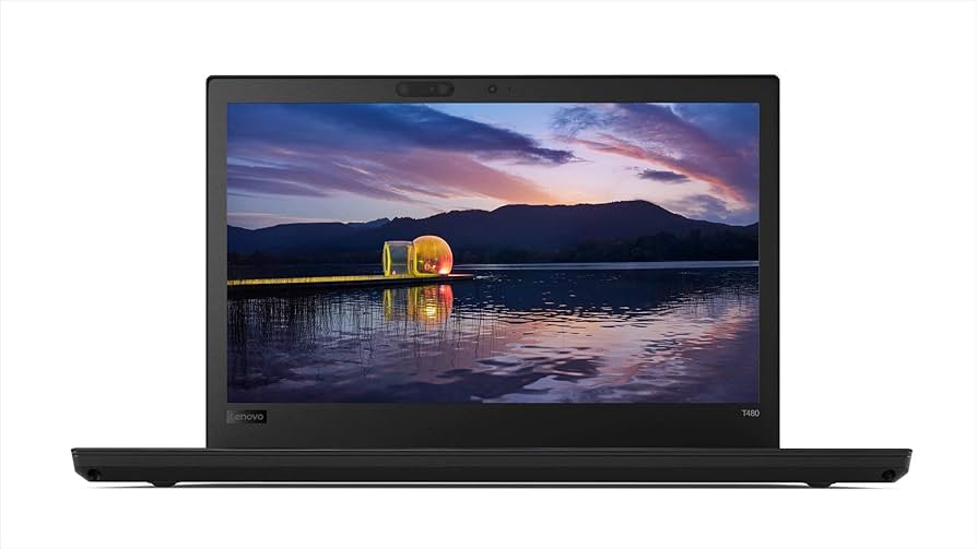 (i5+8GB+256GB+Mouse) Refurbished Laptop Lenovo Thinkpad T480 Core i5 8th Gen 8GB+256GB+14" Windows 10 Notebook Black 14 inch Bluetooth Webcam Intel Graphics