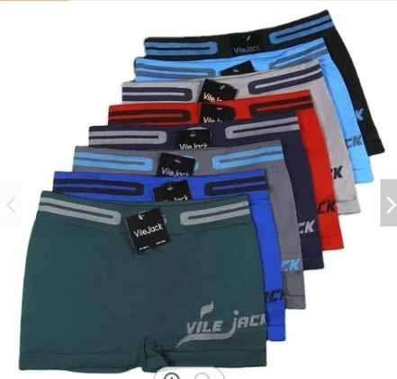 6 PCS PACK MEN'S BOXER SHORTS (Stretchy and comfortable)