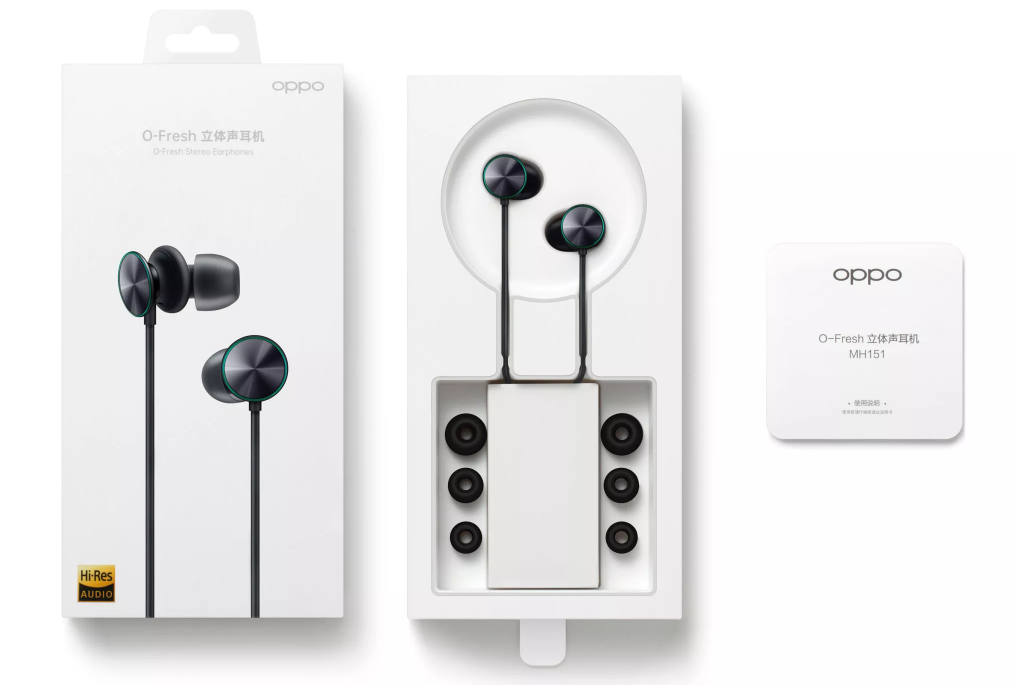 O-Fresh MH153 Stereo Headphones - WHITE