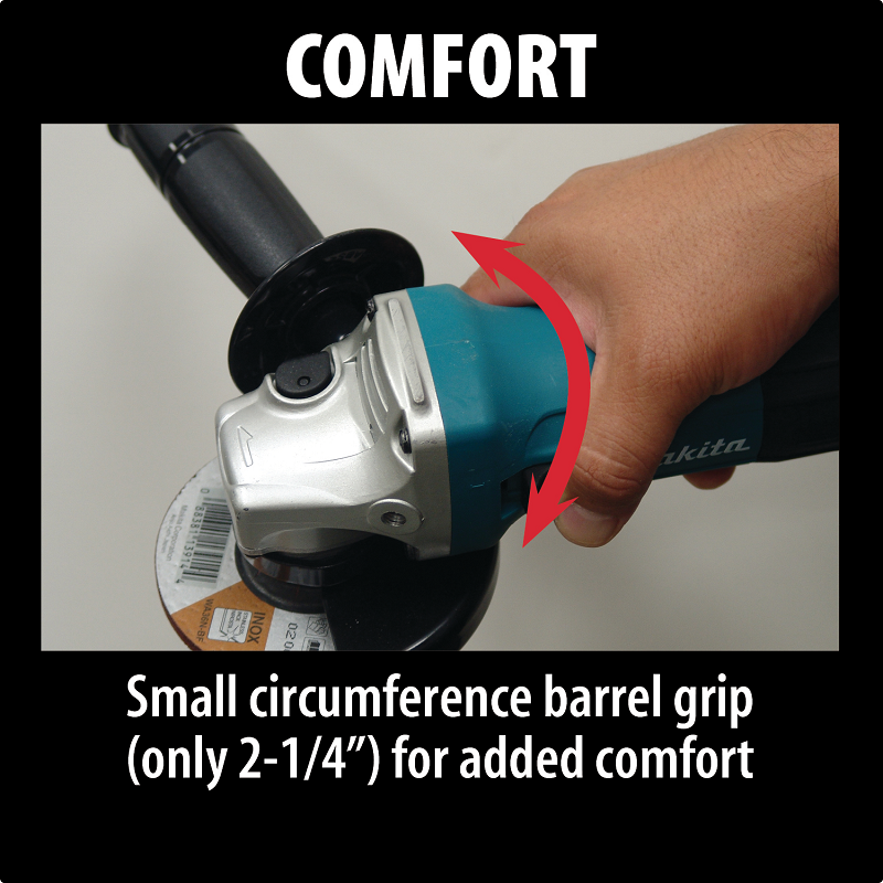 MAKITA 9553NH 840W ANGLULAR CUTTING ANGLE GRINDER 4 1/2" INCH 115MM