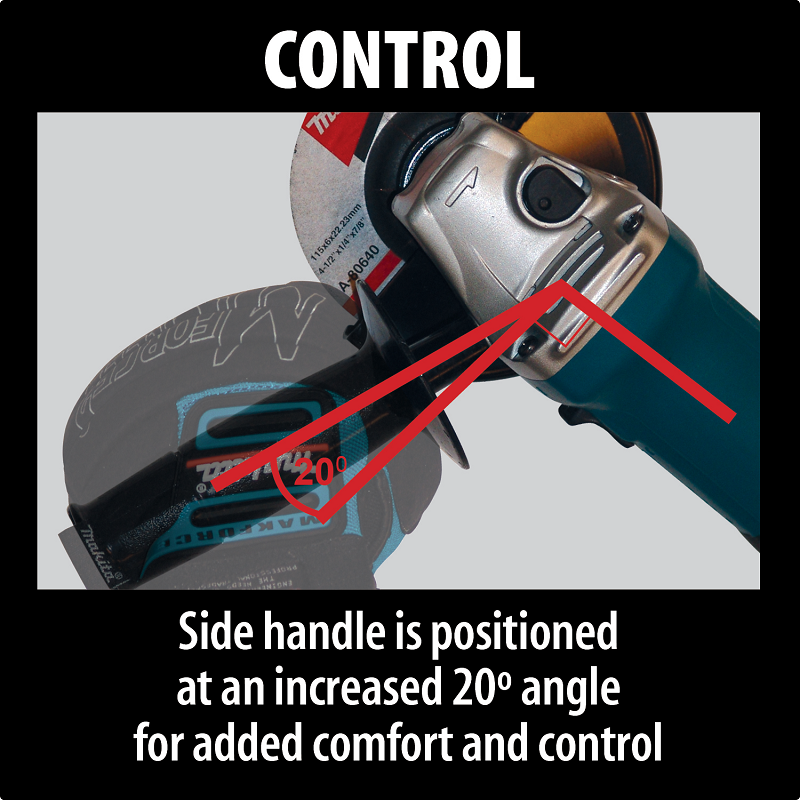 MAKITA 9553NH 840W ANGLULAR CUTTING ANGLE GRINDER 4 1/2" INCH 115MM