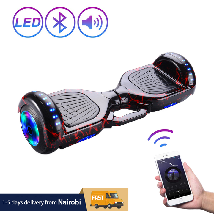 Gotrax GLIDE PRO Bluetooth Hoverboard, Wheels And Colors Lights Self