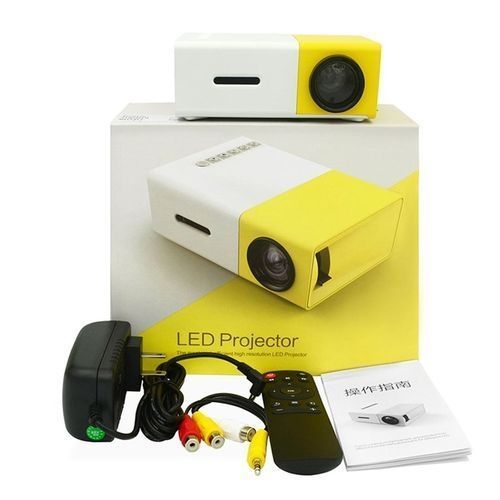 YG300-Mini-Projector-Full-HD-Portable-LED-Projectors-Hometheater+ Free SD Card 32GB