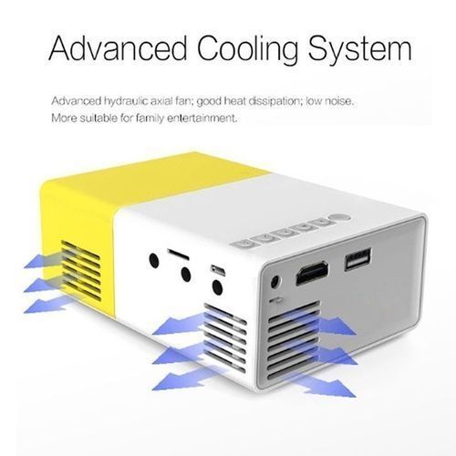 YG300-Mini-Projector-Full-HD-Portable-LED-Projectors-Hometheater+ Free SD Card 32GB