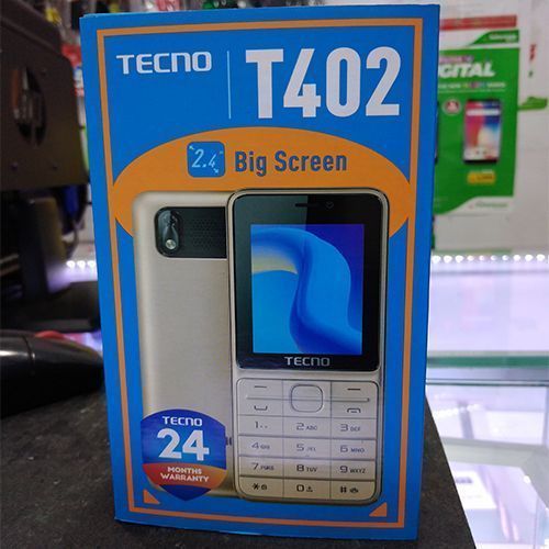 Tecno T402 - 3 SIM cards - --Wireless FM Radio - Black