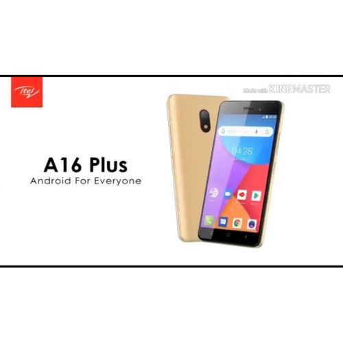 Itel A16 Plus, 5" , 8 GB + 1 GB RAM (Dual SIM), Gold