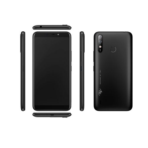 Itel A58, 6.6",16 GB + 1GB, (Dual SIM) - Starry Black