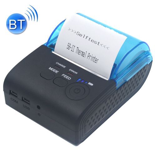 POS 58mm Bluetooth 4.0 POS Receipt Thermal Printer