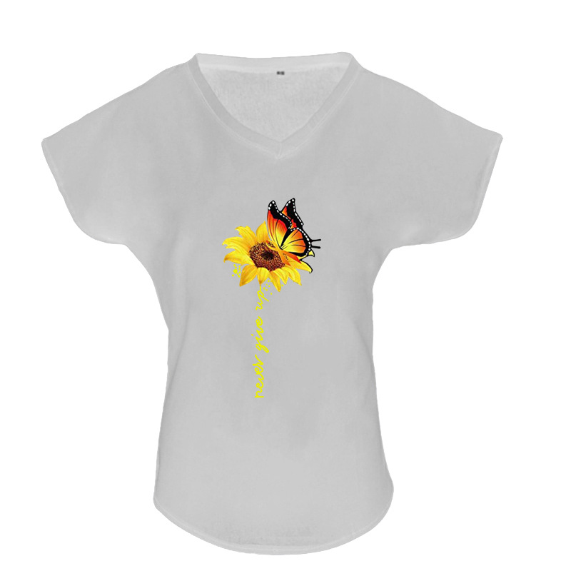 2021 High quality Womens Casual Cotton Linen Blouse Shirt Summer V-neck Short Sleeve Blusa Women 2XL New Fashion