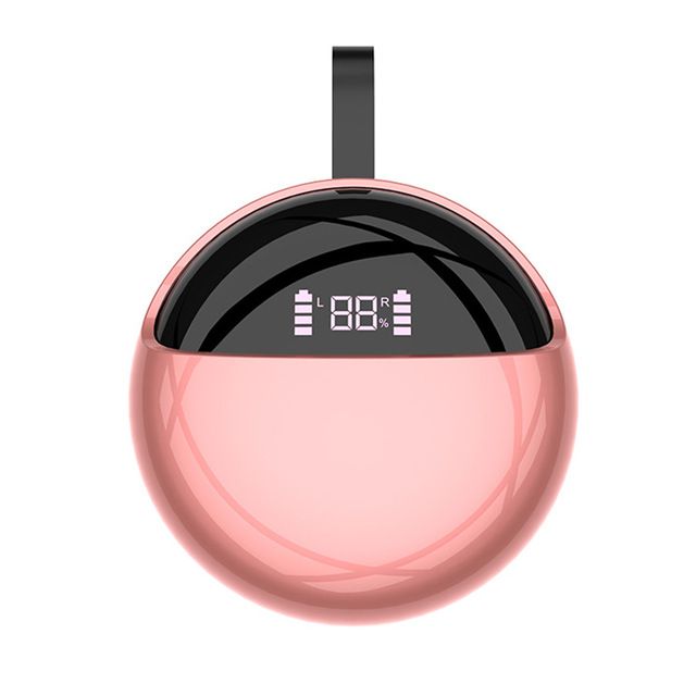 2021 High quality Mini Wireless Bluetooth Earphone LED Display In Ear TWS Touch Control Earbuds With Portable Headset