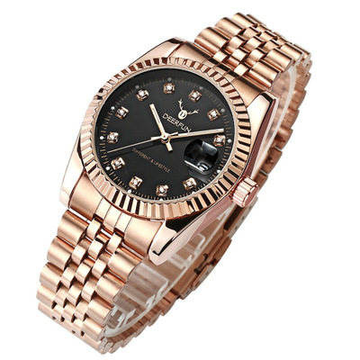 2021 High quality Fashion Style women Watches Simple lady  Stainless Steel Quartz Luxury Rose Gold Wrist Watches