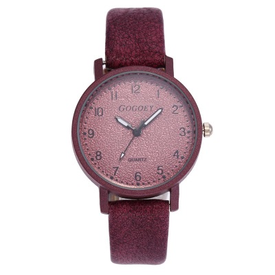 2021 High quality Women's Watches Fashion Leather Wrist Watch Women Watches Ladies Watch Leather Strap  Simple Watch