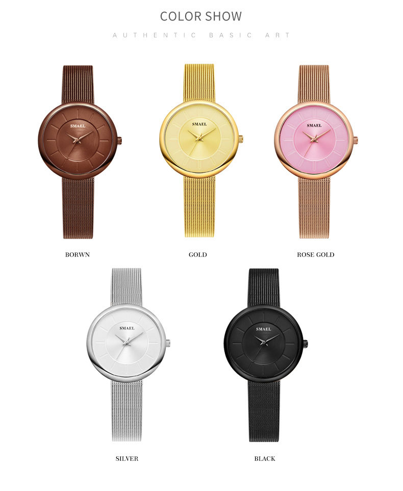 2021 High quality Women Watches Ladies Casual Waterproof Stainless Steel Watch Woman Fashion Dress bracelet watch