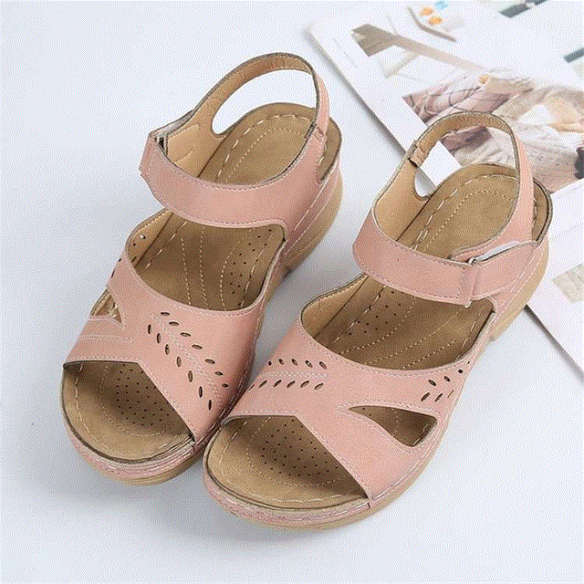 2021 High quality Women Sandals Soft Stitching Ladies Sandals Comfortable Flat Sandals Open Toe Beach Shoes Footwear