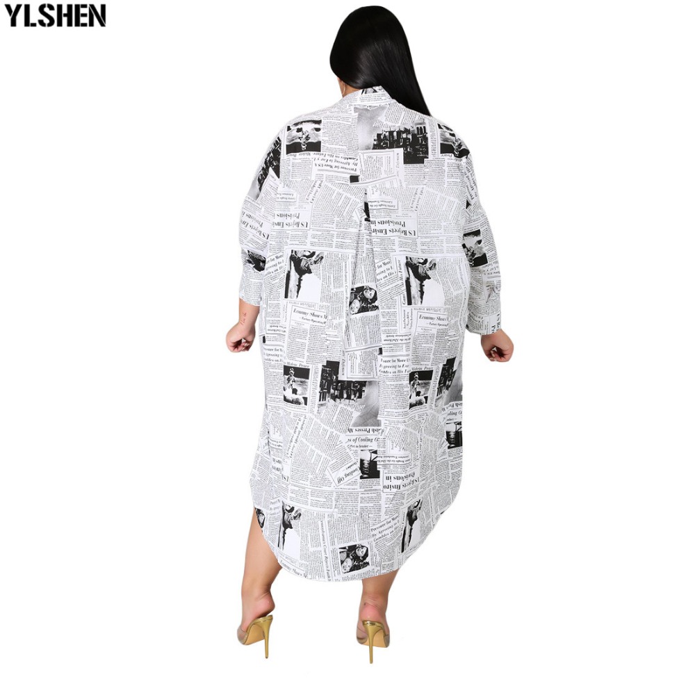 2021 High quality Print African Dresses for Women  Femme Long Sleeve Dress Clothes Fashion Africa Shirt Dress Ladies