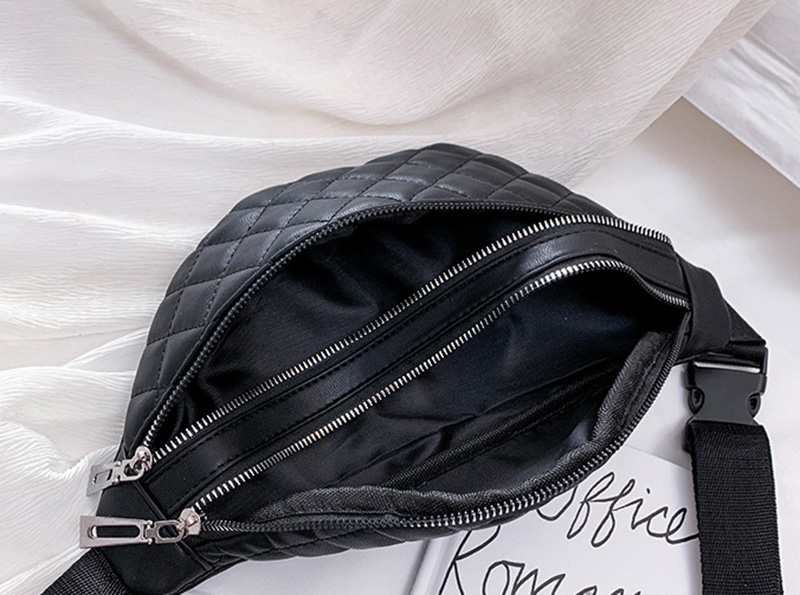 2021 High quality Fashion Women's Waist Bag Chest Bag PU Leather Waterproof Shoulder Bags Multifunction Waist Pack