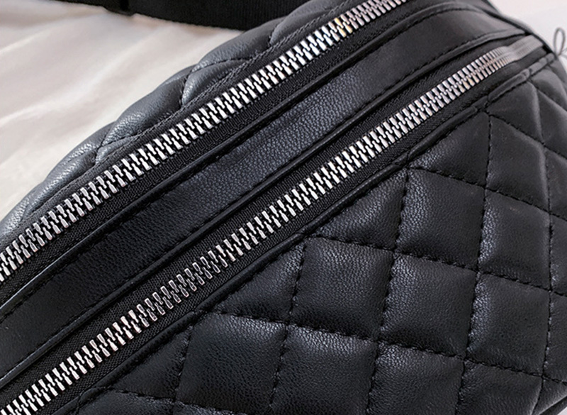 2021 High quality Fashion Women's Waist Bag Chest Bag PU Leather Waterproof Shoulder Bags Multifunction Waist Pack