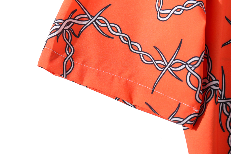 2021 High quality Casual Printed Short Sleeve Shirt Men Hawaii Beach Oversize Fashion Shirts for Men