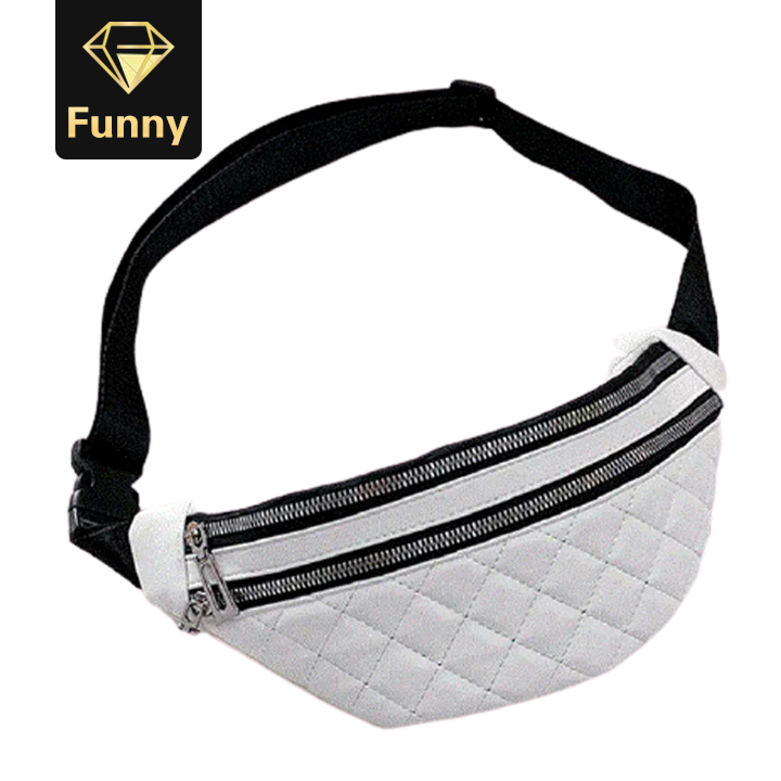 2021 High quality Fashion Women's Waist Bag Chest Bag PU Leather Waterproof Shoulder Bags Multifunction Waist Pack