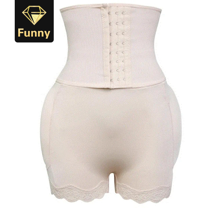 2021 High quality Women Lifter hip pads Panties Slimming Waist Trainer High Waist Tummy Shaper