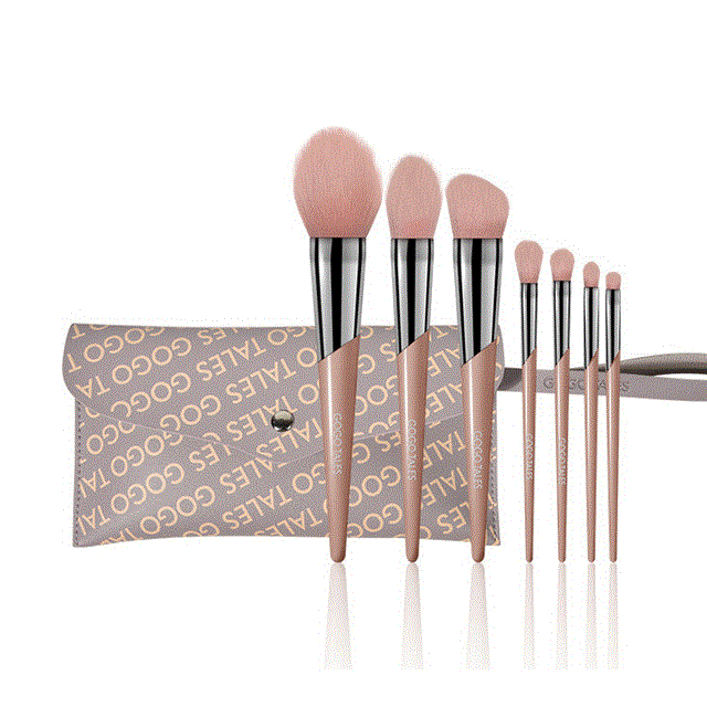 2021 High quality 7pcs Makeup Brushes Combo Set High Quality Professional Powder Eye Shadow Make Up Brush